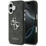 Guess 4G Big 4G Classic Logo Black Silver Kryt iPhone 17