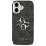 Guess 4G Big 4G Classic Logo Black Silver Kryt iPhone 17