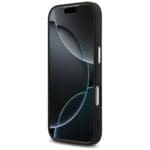 Guess 4G Big 4G Classic Logo Black Silver Kryt iPhone 17 Pro