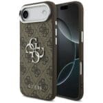 Guess 4G Big 4G Classic Logo Brown Silver Kryt iPhone 17 Air