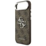 Guess 4G Big 4G Classic Logo Brown Silver Kryt iPhone 17 Air