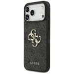 Guess 4G Big Logo Black Kryt iPhone 17 Pro Max
