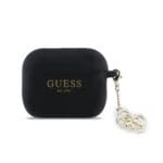 Guess 4G Charm Silicone Black Kryt AirPods Pro