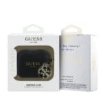 Guess 4G Charm Silicone Black Kryt AirPods Pro