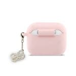 Guess 4G Charm Silicone Pink Kryt AirPods Pro