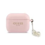 Guess 4G Charm Silicone Pink Kryt AirPods Pro