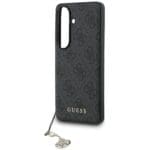 Guess 4G Classic Logo Charm MagSafe Black Kryt Samsung Galaxy S26