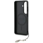 Guess 4G Classic Logo Charm MagSafe Black Kryt Samsung Galaxy S26