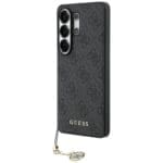 Guess 4G Classic Logo Charm MagSafe Black Kryt Samsung Galaxy S26 Ultra