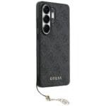 Guess 4G Classic Logo Charm MagSafe Black Kryt Samsung Galaxy S26 Ultra