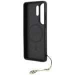 Guess 4G Classic Logo Charm MagSafe Black Kryt Samsung Galaxy S26 Ultra