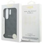 Guess 4G Classic Logo Charm MagSafe Black Kryt Samsung Galaxy S26 Ultra