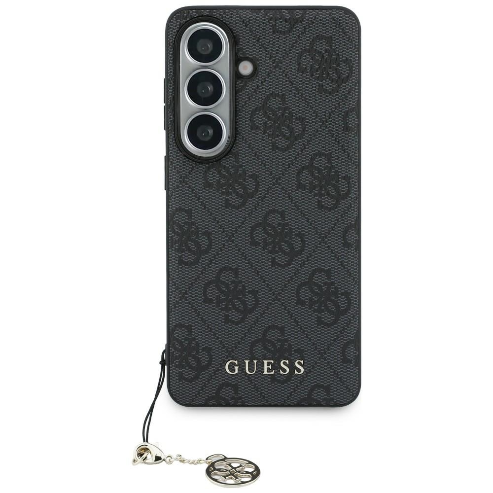 Guess 4G Classic Logo Charm MagSafe Black Kryt Samsung Galaxy S26