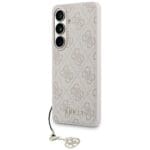 Guess 4G Classic Logo Charm MagSafe Pink Kryt Samsung Galaxy S26
