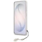 Guess 4G Classic Logo Charm MagSafe Pink Kryt Samsung Galaxy S26
