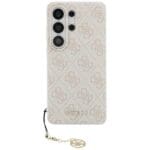 Guess 4G Classic Logo Charm MagSafe Pink Kryt Samsung Galaxy S26 Ultra