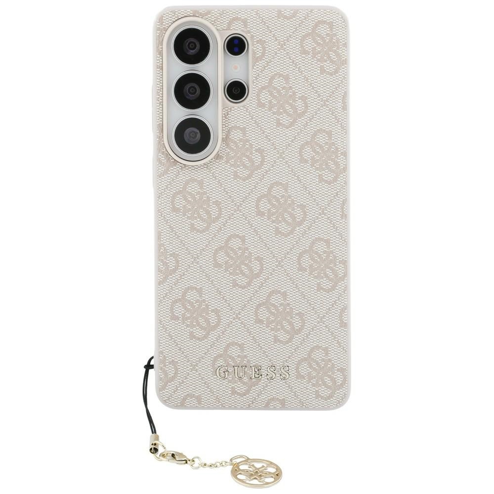 Guess 4G Classic Logo Charm MagSafe Pink Kryt Samsung Galaxy S26 Ultra