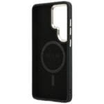 Guess 4G Embossed Ring MagSafe Black Kryt Samsung Galaxy S26 Ultra