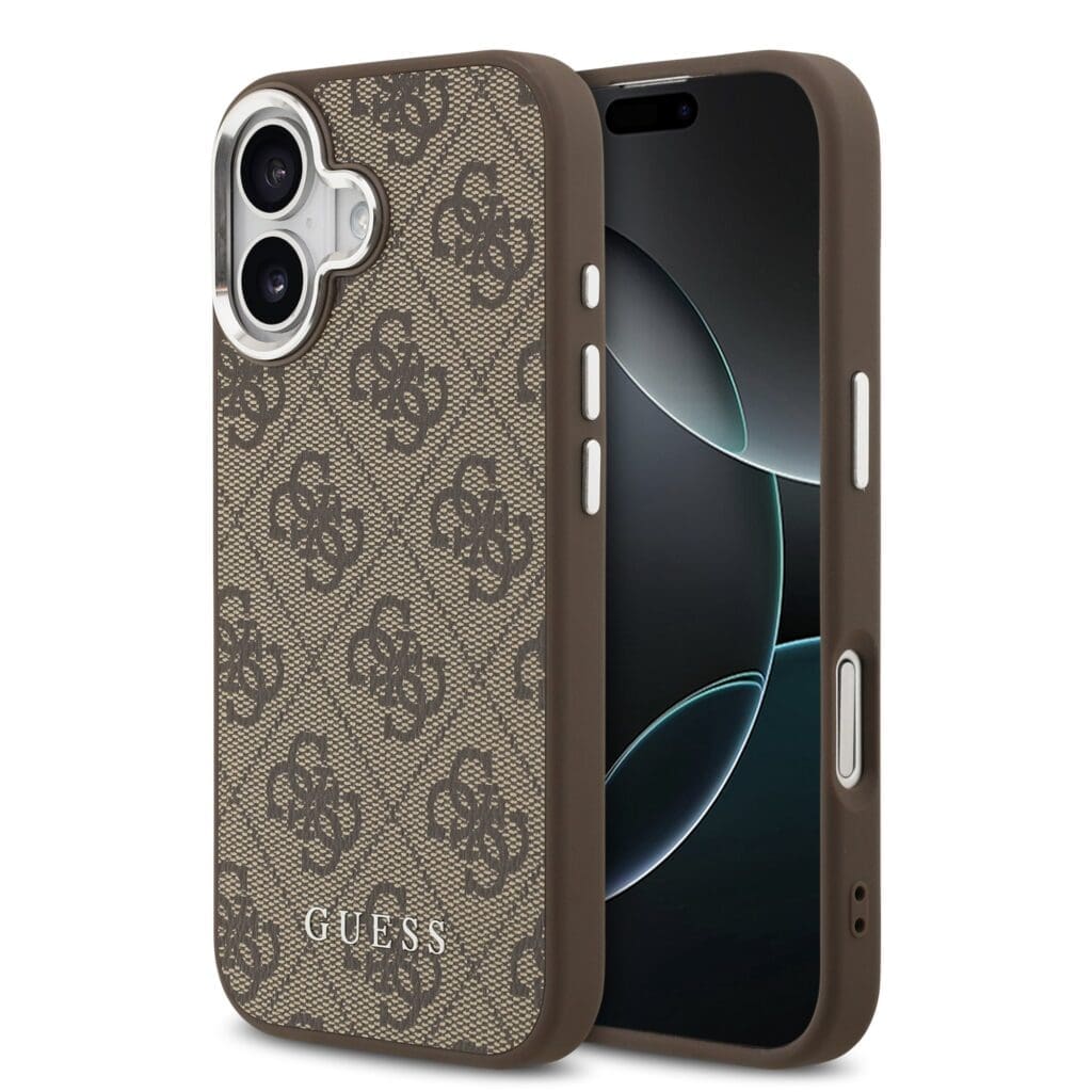 Guess 4G MagSafe Brown Kryt iPhone 17