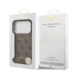 Guess 4G MagSafe Brown Kryt iPhone 17 Pro Max