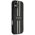 Guess 4G Printed Stripes MagSafe Black Kryt iPhone 17