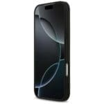 Guess 4G Printed Stripes MagSafe Black Kryt iPhone 17 Pro Max