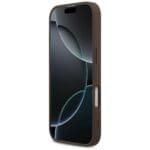 Guess 4G Printed Stripes MagSafe Brown Kryt iPhone 17