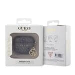 Guess 4G PU Charm Brown Kryt AirPods 3