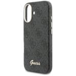 Guess 4G Script MagSafe Black Kryt iPhone 17