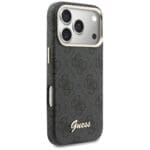 Guess 4G Script MagSafe Black Kryt iPhone 17 Pro Max