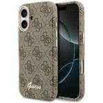 Guess 4G Script MagSafe Brown Kryt iPhone 17