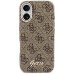 Guess 4G Script MagSafe Brown Kryt iPhone 17
