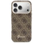 Guess 4G Script MagSafe Brown Kryt iPhone 17 Pro Max