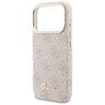 Guess 4G Script MagSafe Pink Kryt iPhone 17 Pro