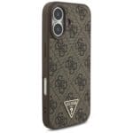 Guess 4G Strap Triangle Logo MagSafe Brown Kryt iPhone 17