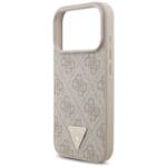 Guess 4G Strap Triangle Logo MagSafe Pink Kryt iPhone 17 Pro