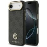 Guess 4G Strass Logo MagSafe Black Kryt iPhone 17 Air