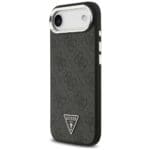 Guess 4G Triangle Logo MagSafe Black Silver Kryt iPhone 17 Air