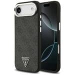 Guess 4G Triangle Logo MagSafe Black Silver Kryt iPhone 17 Air