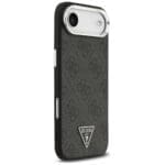 Guess 4G Triangle Logo MagSafe Black Silver Kryt iPhone 17 Air