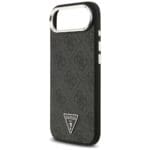 Guess 4G Triangle Logo MagSafe Black Silver Kryt iPhone 17 Air