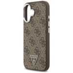 Guess 4G Triangle Logo MagSafe Brown Kryt iPhone 17