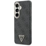 Guess 4G Triangle Logo MagSafe Plus Black Kryt Samsung Galaxy S26