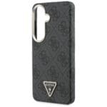 Guess 4G Triangle Logo MagSafe Plus Black Kryt Samsung Galaxy S26