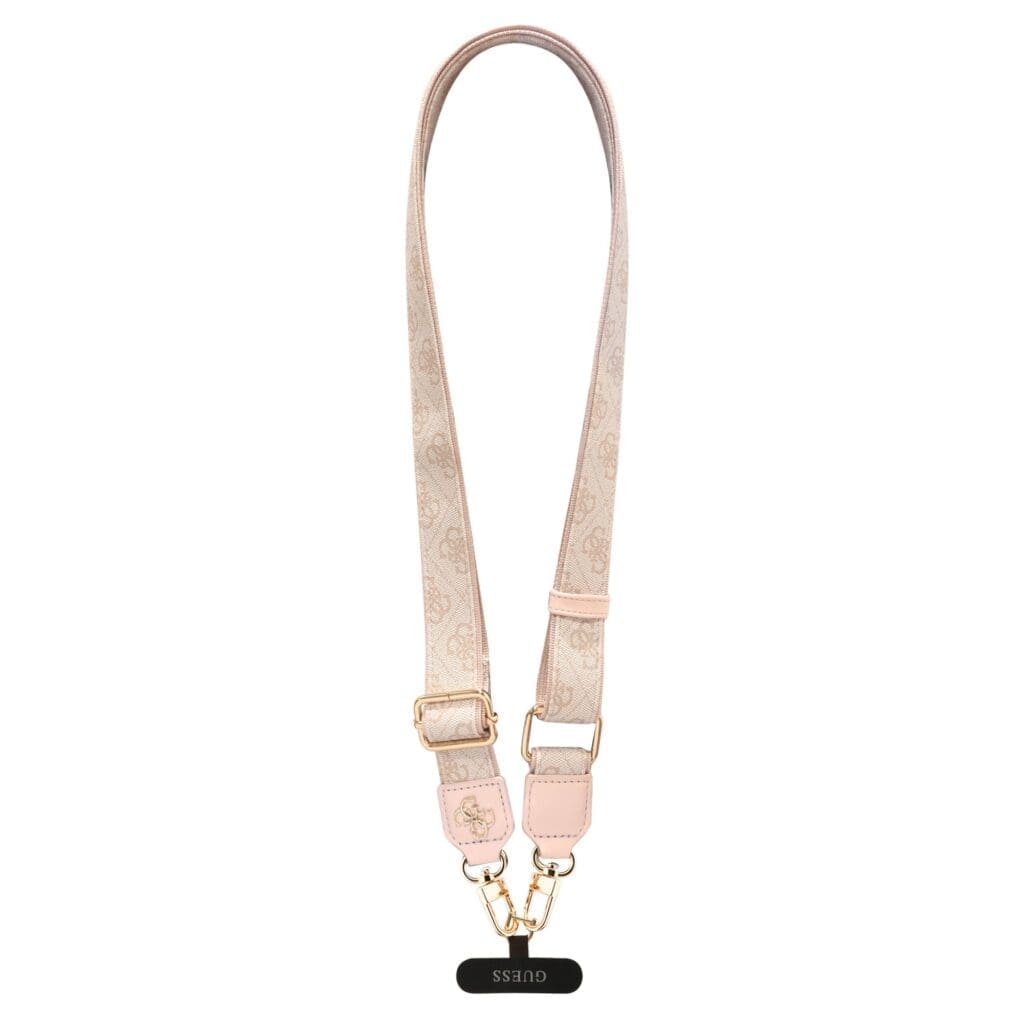 Guess Crossbody PU 4G Metal Logo Pink