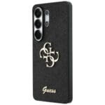 Guess Fixed Glitter Big 4G Metal Logo Black Kryt Samsung Galaxy S26 Ultra