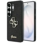 Guess Fixed Glitter Big 4G Metal Logo Black Kryt Samsung Galaxy S26 Ultra