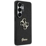 Guess Fixed Glitter Big 4G Metal Logo Black Kryt Samsung Galaxy S26 Ultra