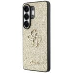 Guess Fixed Glitter Big 4G Metal Logo Gold Kryt Samsung Galaxy S26 Ultra