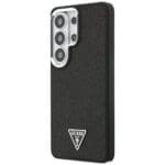 Guess Fixed Glitter Triangle MagSafe Black Kryt Samsung Galaxy S26 Ultra